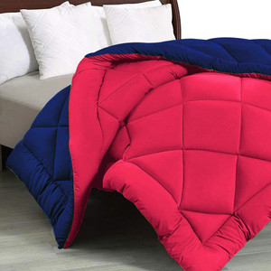 jaipur fabric solid double comforter for  heavy winter