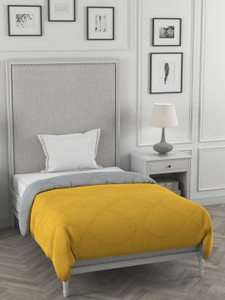 jaipur fabric solid single comforter for  ac room