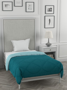 jaipur fabric solid single comforter for  heavy winter