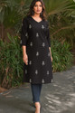 JAIPUR FASHION Women Printed A-line Kurta