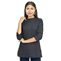 JAIPUR HAND BLOCK Womens Pintuck Plain Short