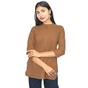 JAIPUR HAND BLOCK Womens Pintuck Plain Short