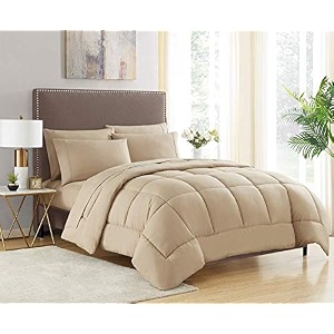 machine stitch quilted comforterquilt bed cover for single size bed luxury breathable cozy super soft comforter 60x90 inches beige