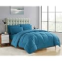 Machine Stitch Quilted Comforter/Quilt Bed Cover for Single Size Bed Luxury Breathable Cozy Super Soft Comforter (60x90 Inches) (Royal Blue)