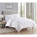 Machine Stitch Quilted Comforter/Quilt Bed Cover for Single Size Bed Luxury Breathable Cozy Super Soft Comforter (60x90 Inches) (White)