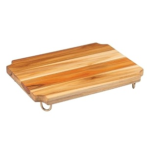 standard wooden chopping boardcutting boardtray  anti bacterial premium solid teak wood for kitchen amp dining  vegetablesfruitsmeat cutting board  versailles chopping board