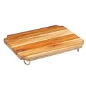 Standard Wooden Chopping Board/Cutting Board/Tray | Anti Bacterial Premium Solid Teak Wood for Kitchen &amp; Dining | Vegetables/Fruits/Meat Cutting Board | Versailles Chopping Board