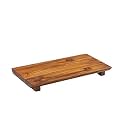 Standard Wooden Chopping Board/Cutting Board/Tray | Anti Bacterial Premium Solid Teak Wood for Kitchen &amp; Dining | Vegetables/Fruits/Meat Cutter Board | Seine Large Chopping Board