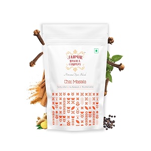 jaipur masala company chai masala 500 gm  100 natural 9 premium spices for kadak masala tea  tea masala powder  india tea spice mix