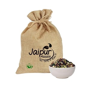 jaipur masale berries amp seeds mix  cranberries blueberries gojiberries strawberries pumpkin sunflower chia watermelon flax seeds mix seeds  rich in protein 900 gm with jute bag