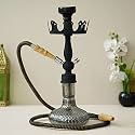 JaipurCrafts Antique King Designer Black Russian Hookah Set for Home Decor (17" Inches) Hokka.