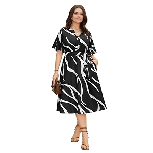 JAIPURFAME One Piece Dress for Women New