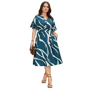 JAIPURFAME One Piece Dress for Women New