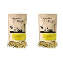 Jaivik Uttarakhand - Dried Loose Leaf Chamomile Tea (200 g), Sweet Mellow Soothing Earthy Flavour, Promotes Fat Burning, Vegan, Pack of 2