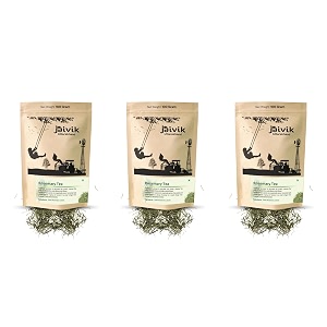 jaivik uttarakhand - rosemary herbal tea 300 g dry leaf top grade long shelf life prepare rosemary water for hair pack of 3