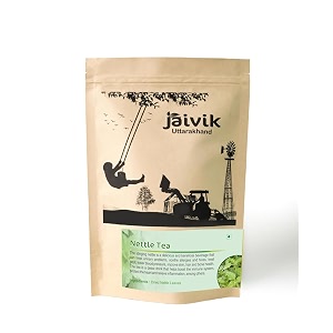 jaivik uttarakhand - nettle leaves tea 300 g controls blood sugar reduces inflammation body pain pack of 3