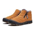 Jakcuz Men's Water-resistant Snow Boots