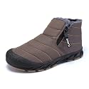 Jakcuz Men's Water-resistant Snow Boots