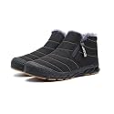 Jakcuz Men's Water-resistant Snow Boots