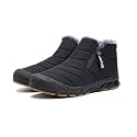 Jakcuz Men's Water-resistant Snow Boots
