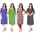 JAKHANA Women39s Crepe Printed Casual Straight Calf