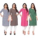 JAKHANA Women39s Crepe Printed Casual Straight Calf
