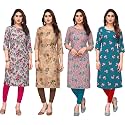 JAKHANA Women39s Crepe Printed Casual Straight Calf