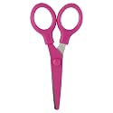 JAM PAPER Multi-Purpose Mini Scissors - 5 Inch - Pink - Soft Grip &amp; Stainless Steel Precision Blades - Sold Individually
