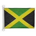 Jamaica NAUTICAL Flag 18'' x 12'' - Jamaican flags 30 x 45 cm - Banner 12x18 in for boat - AZ FLAG