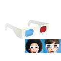 Red & Blue 3D Paper Glasses (100 Pcs.Pack) for 3D Movie/Magazine