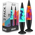 JAMBO 2 Pack- 16" Beautiful Lamp- Relaxing Liquid Lamp, Night Light Nightlight, Lamps for Adults Teens Kid