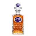James Madison University Heritage Decanter with 3D Stopper | 25 OZ Liquor Pourer | Expertly Crafted Pewter Glass