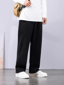 James Webb Loose Fit Men Black Jeans