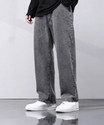 James Webb Loose Fit Men Grey Jeans