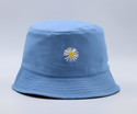 Jamont Unisex Bucket Hat Beach Sun Hat Fishing Hat Reversible Double-Side-Wear