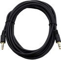 JAMUS  TV-out Cable 3 Meter 3.5mm Stereo To 3.5mm Stereo Aux Cable For Speakers,mobile,laptops,home Theaters,amplifiers,mic, Stereo 3 m AUX Cable (Compatible with Mobile, Laptop, Tablet, Mp3, Gaming Device, Black, One Cable)