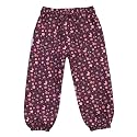 JAN & JUL Girls' Puddle-Dry Rain Pants for Toddlers