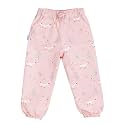 JAN &amp; JUL Girls' Puddle-Dry Rain Pants for Toddlers