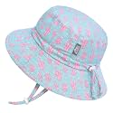 JAN &amp; JUL Kids' Quick Dry Beach Bucket Sun-Hat for Swimming