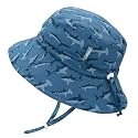 JAN &amp; JUL Kids' Quick Dry Beach Bucket Sun-Hat for Swimming