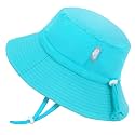 JAN &amp; JUL Kids' Quick Dry Beach Bucket Sun-Hat for Swimming