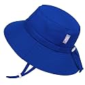 JAN &amp; JUL Kids' Quick Dry Beach Bucket Sun-Hat for Swimming