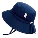 JAN &amp; JUL Kids' Quick Dry Beach Bucket Sun-Hat for Swimming