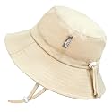 JAN &amp; JUL Kids' Quick Dry Beach Bucket Sun-Hat for Swimming