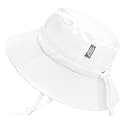 JAN &amp; JUL Kids' Quick Dry Beach Bucket Sun-Hat for Swimming