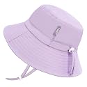 JAN &amp; JUL Kids' Quick Dry Beach Bucket Sun-Hat for Swimming
