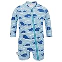 JAN &amp; JUL Long Sleeve 1-pc UV Jumpsuit Rash Guard (Baby, Toddler)