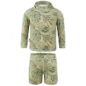JAN &amp; JUL Long Sleeve 2-pc UV Swim-Suit Set with Shorts (Baby, Toddler, Kids)