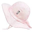 JAN &amp; JUL Original Grow-with-Me Adjustable Cotton Sun-Hats 50+ UPF (Baby, Toddler, Kid)