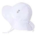 JAN &amp; JUL Original Grow-with-Me Adjustable Cotton Sun-Hats 50+ UPF (Baby, Toddler, Kid)
